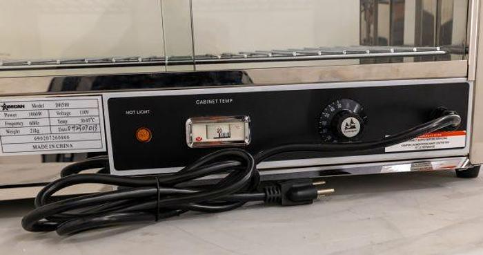 Used 25-inch Display Warmer with 4 Racks