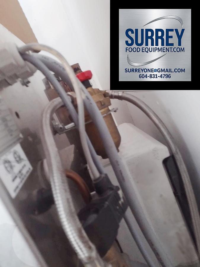 Used Miwe triple stack steam injected bread pizza oven