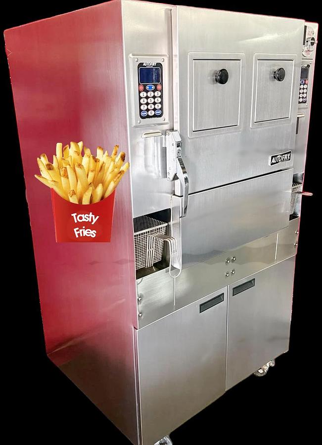 Used  Autofry MTI-40E ventless fryer 1 phase