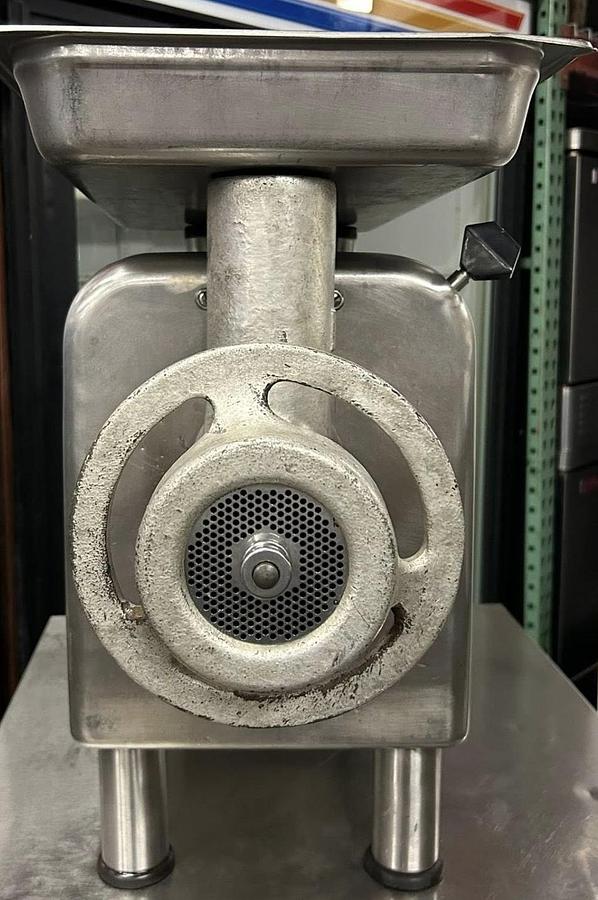 Used Hobart 4822-34 #22 Meat Grinder / Chopper 120V - 1 hp
