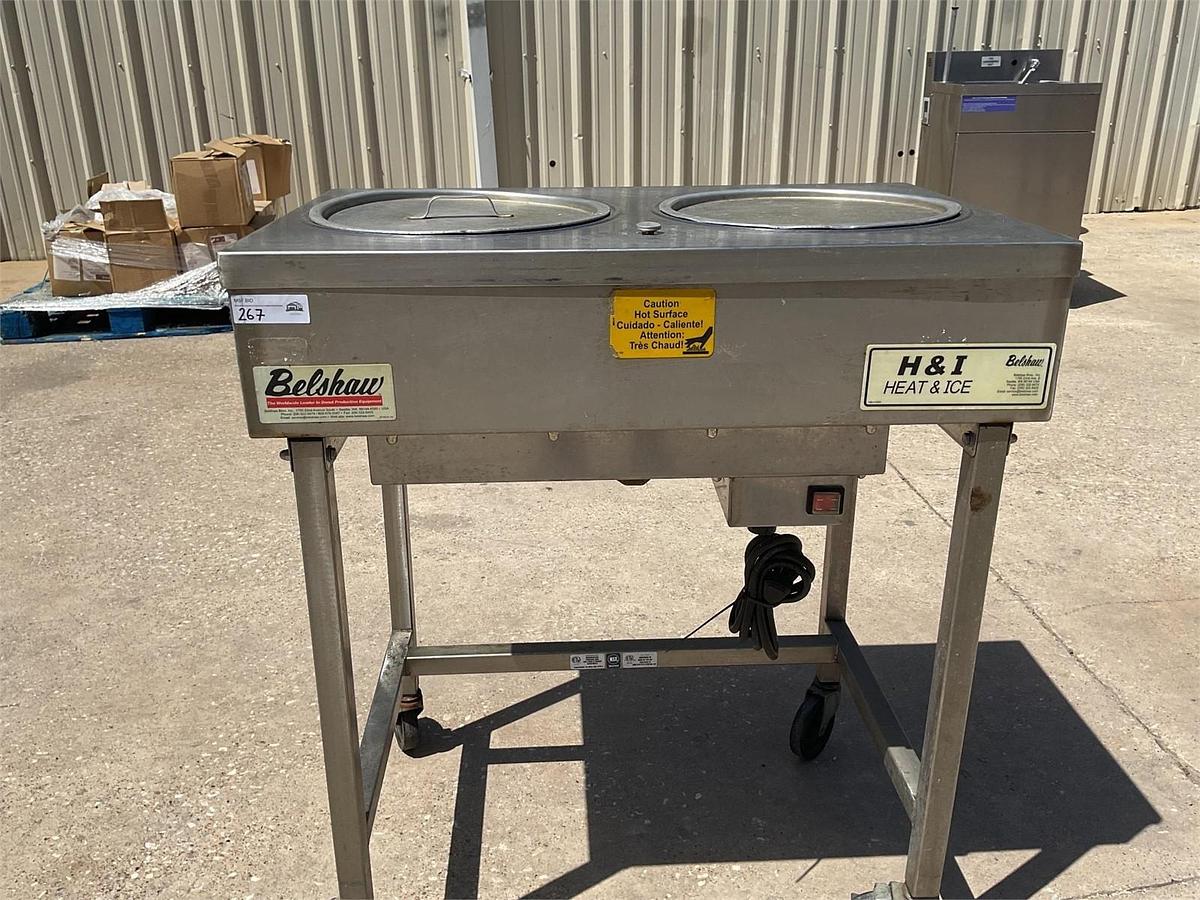 Used Belshaw glazing warmer