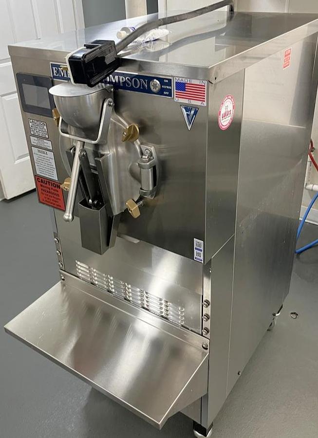 Used 2025 Emery Thompson 24Qt Comm. Batch Freezer - LIKE NEW