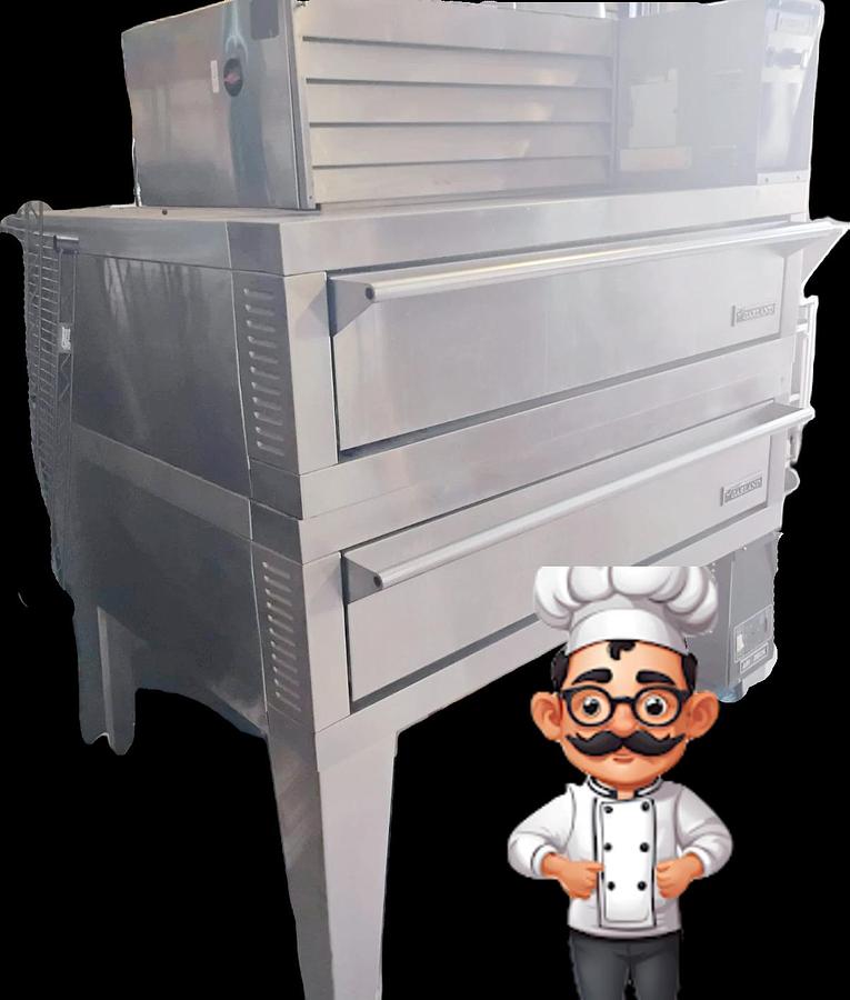 Used Garland air deck ovens 