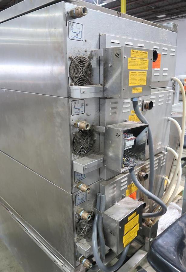 Used Wiesheu baking oven stack In HEB warehouse auction 9/16/25