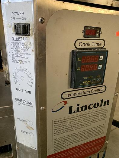 Used Lincoln S/S Dual Pizza Oven - Double stacked 