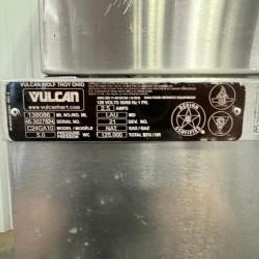 Used Vulcan Gas 10 Pan Steamer C24GA10
