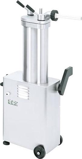 Trento 26 lb (12 kg) Hydraulic Piston Sausage Stuffer Stainless Steel – 110V, 750W (1 HP) - SEE VIDEO