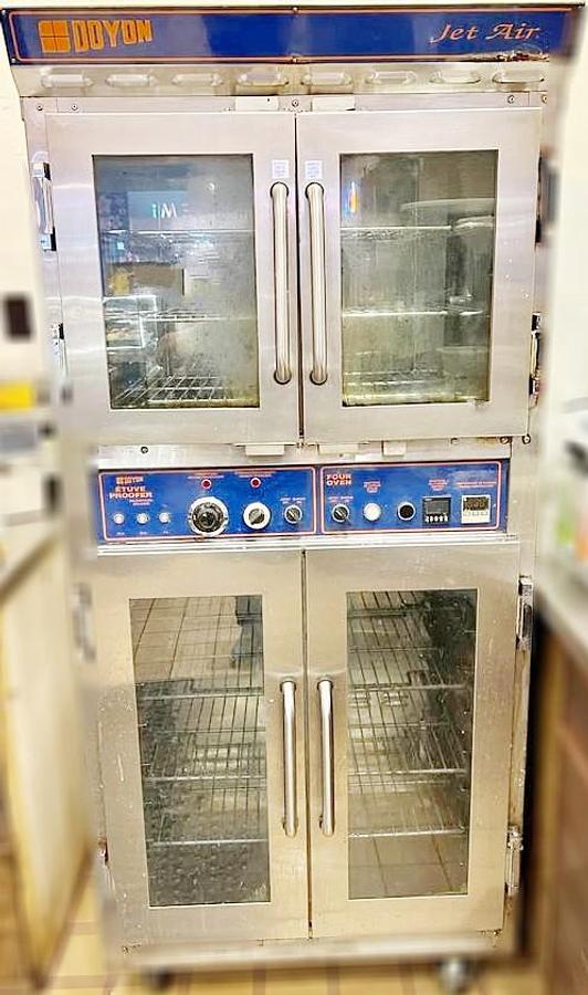 Used Doyon JAOP3 Convection oven with proofer combo