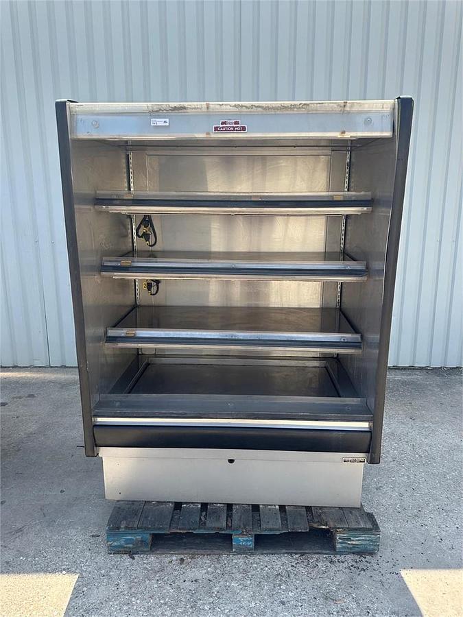 Used Custom Deli 3-Tier Heated Display Case