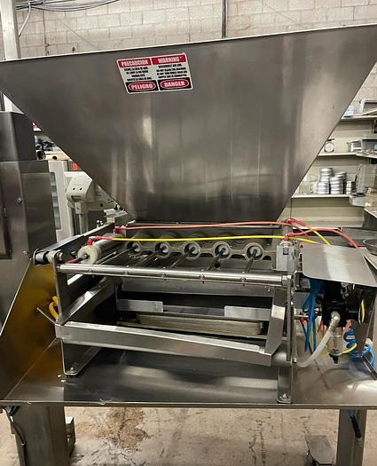 Refurbished Hinds-Bock Muffin/Cake Batter Depositor Sold W/Automated Lift Table