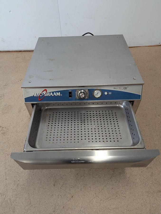 Used Alto Shaam 500-2D Halo Heat Double Warming Drawers