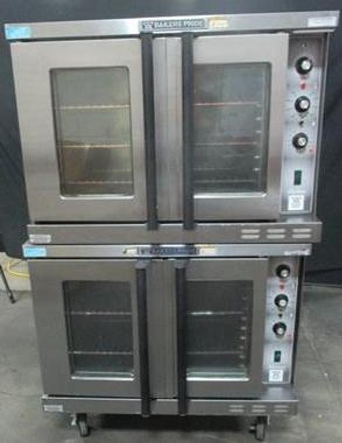 Used Bakers Pride Double Stack Electric Convection Oven 