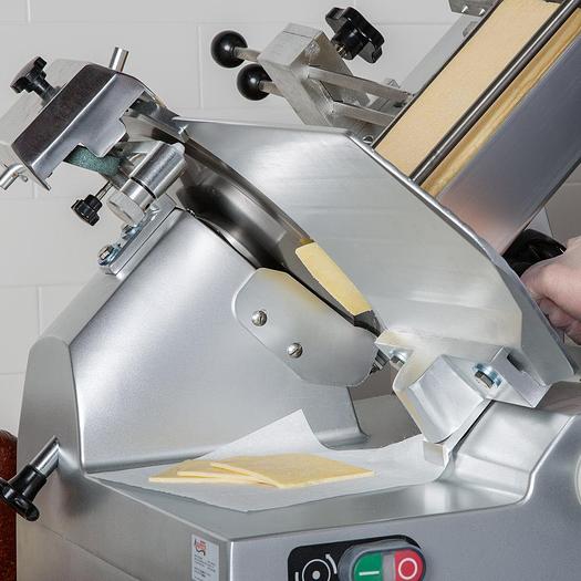 12" Medium-Duty Automatic Meat Slicer with Manual Use Option - 1/2 hp