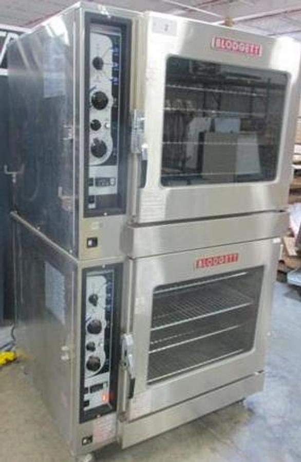 Used Blodgett Natural Gas Convection ovens double stack