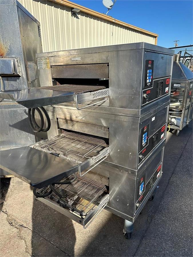 Used Middleby Marshall CTX triple stack infrared oven