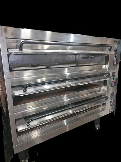 Refurbished Hobart Adamatic 3 Deck Oven - electric