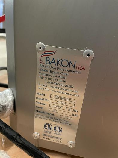 Refurbished Glazer | Bakon | Model # Jelly Quick 2.0