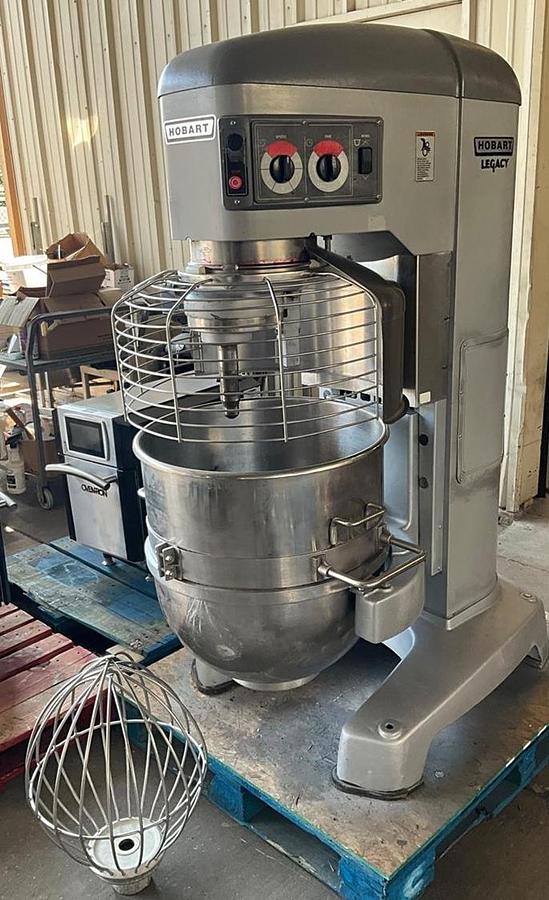 Used Hobart Legacy 140qt dough mixer - model HL1400N