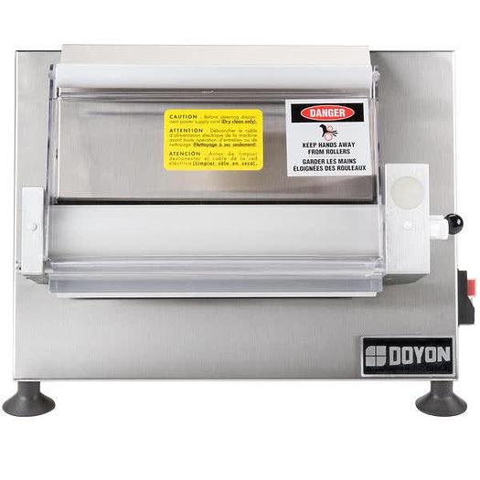 Doyon DL12SP Countertop 12" Dough Roller Sheeter, 250 Pieces/Hour - One Stage, H
