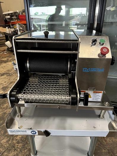 Refurbished Tortilla Masters TM105 Tabletop Tortilla Making Machine and New Cutter