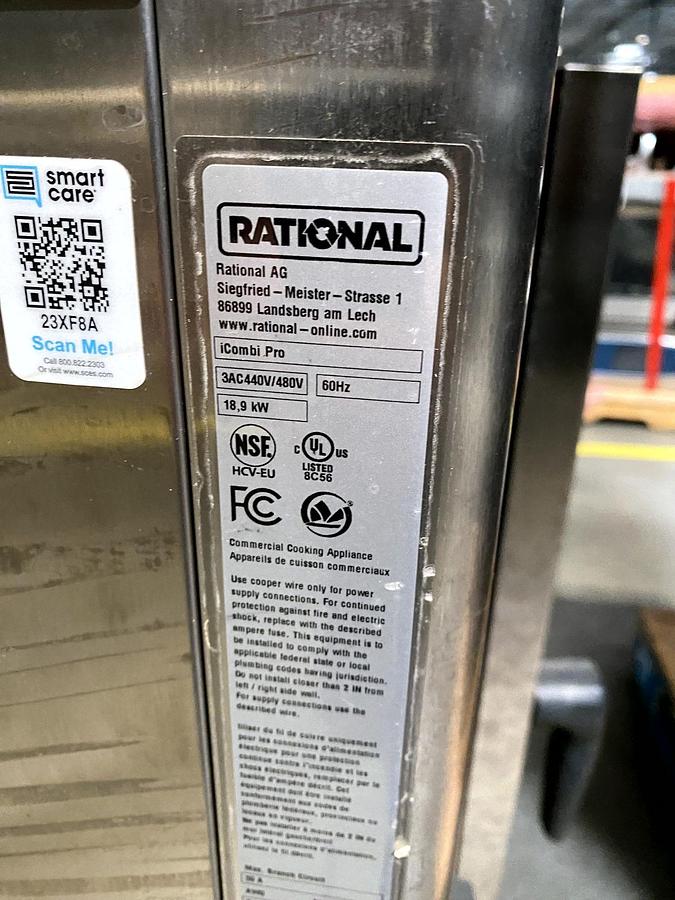 Used RATIONAL ELECTRIC COMBI OVEN In 2021/22 - New, Never-Installed