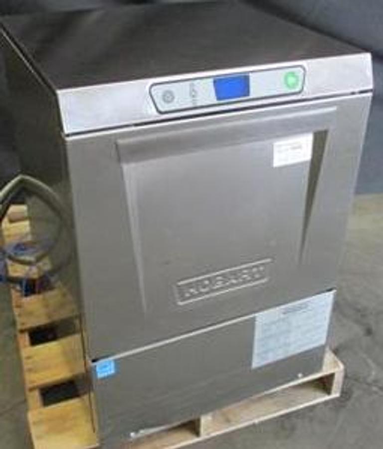 Used Hobart Model LXEH High Temp Stainless Steel Undercounter Dish Washer, 
