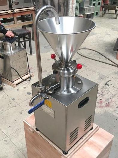 1.5KW Peanut butter maker automatic colloid mill sesame grinder machine 20kg/H