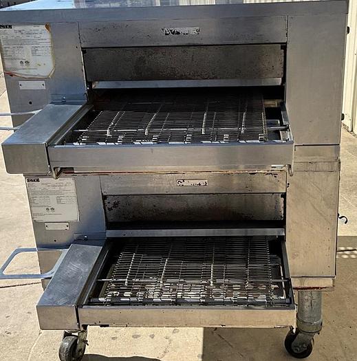 Refurbished 2018 CTX conveyor oven - Double stacked