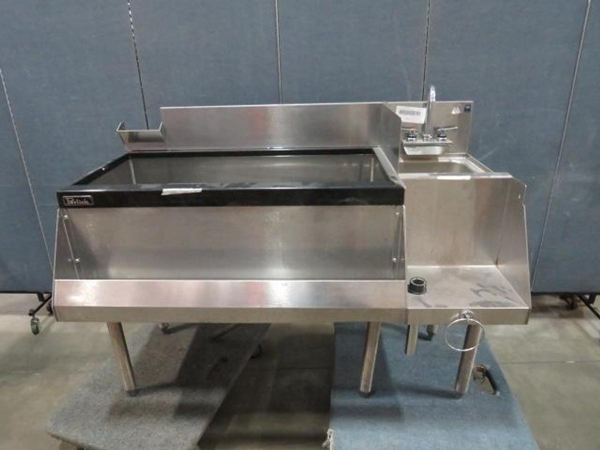 Used Perlick Stainless Steel Sink Unit 