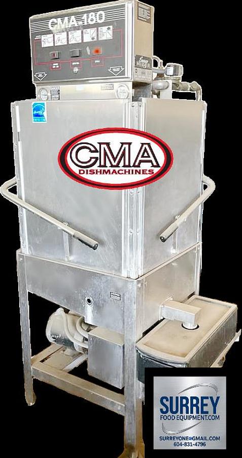 Used CMA180 PASS THRU HIGH TEMP DISHWASHER