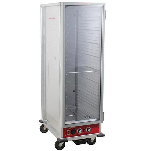 Full size heated -  uninsulated holding - proofing cabinet with clear door