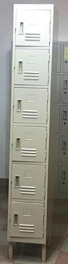 6 SMALL LOCKER CABINET