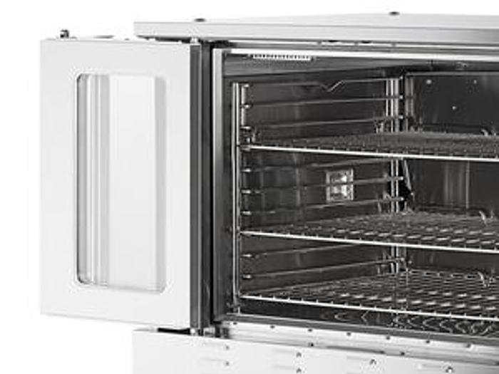 Double Deck Electric Full Size Convection Oven with Legs - 240V, 1 / 3 Phase