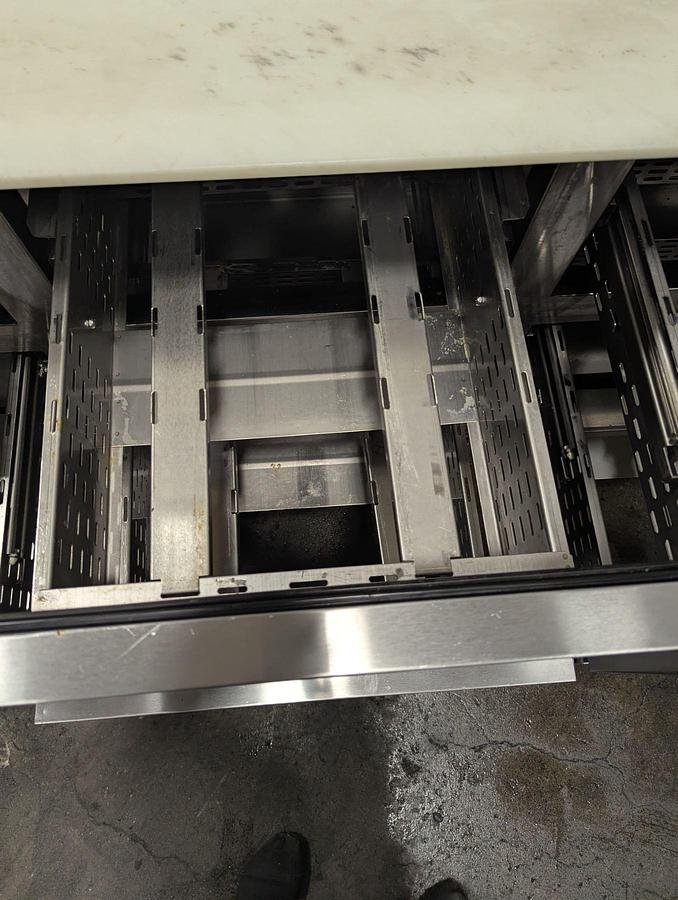 Used True TFP-72-30M-D6 72" Six Drawer Salad/Sandwich Refrigerated Prep Table -