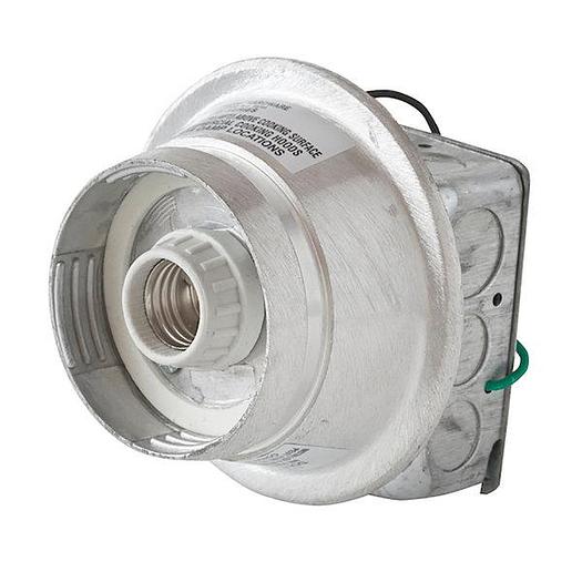 Pre wired Canopy Hood Lighting fixture with tempered glass globe