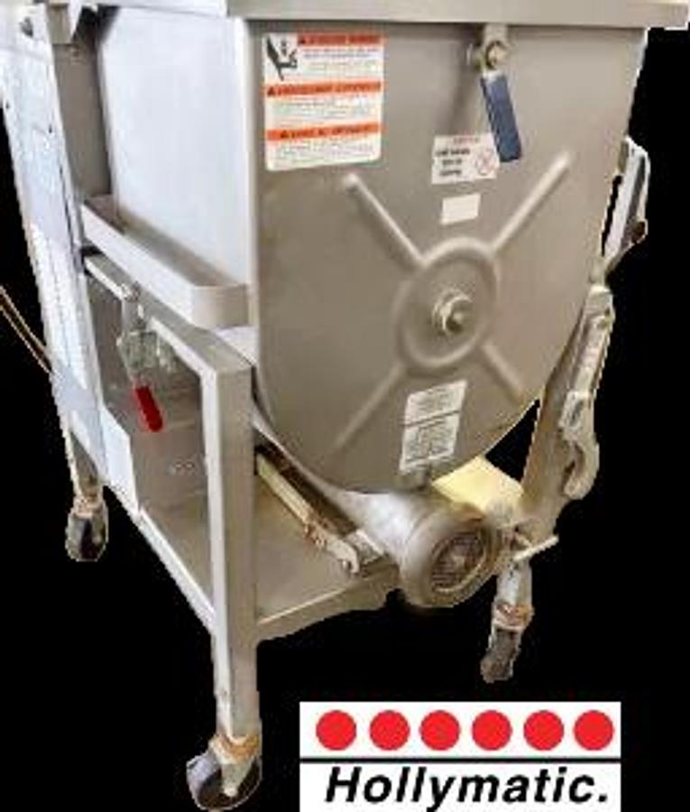 Used Hollymatic 180A Mixer/Grinder, 10 h.p.