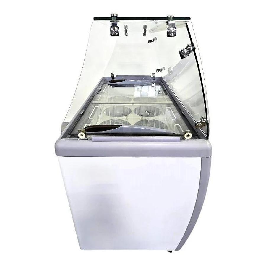 Used Omcan 44588 Ice Cream Freezer with Guard - 49" Flat top -WARRANTY