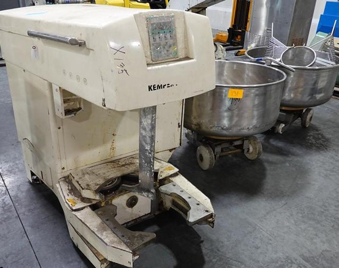 Used KEMPER ECO-100AE MIXER - WITH TWO REMOVABLE BOWLS