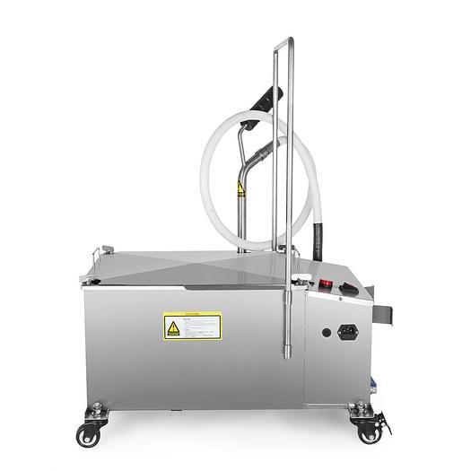 40L Oil Filter Oil Filtration System Cart Filtering Machine 80LBS Fryer Filter
