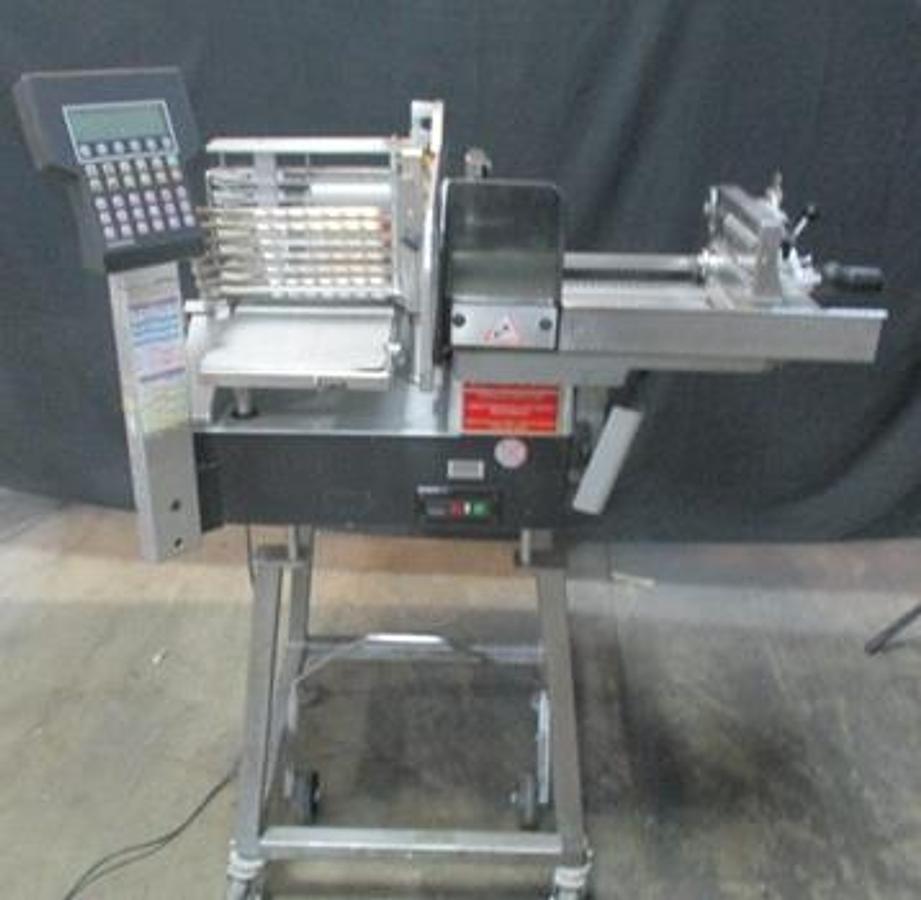 Used Bizerba A 404 Slicer Stacker - on stand - works great