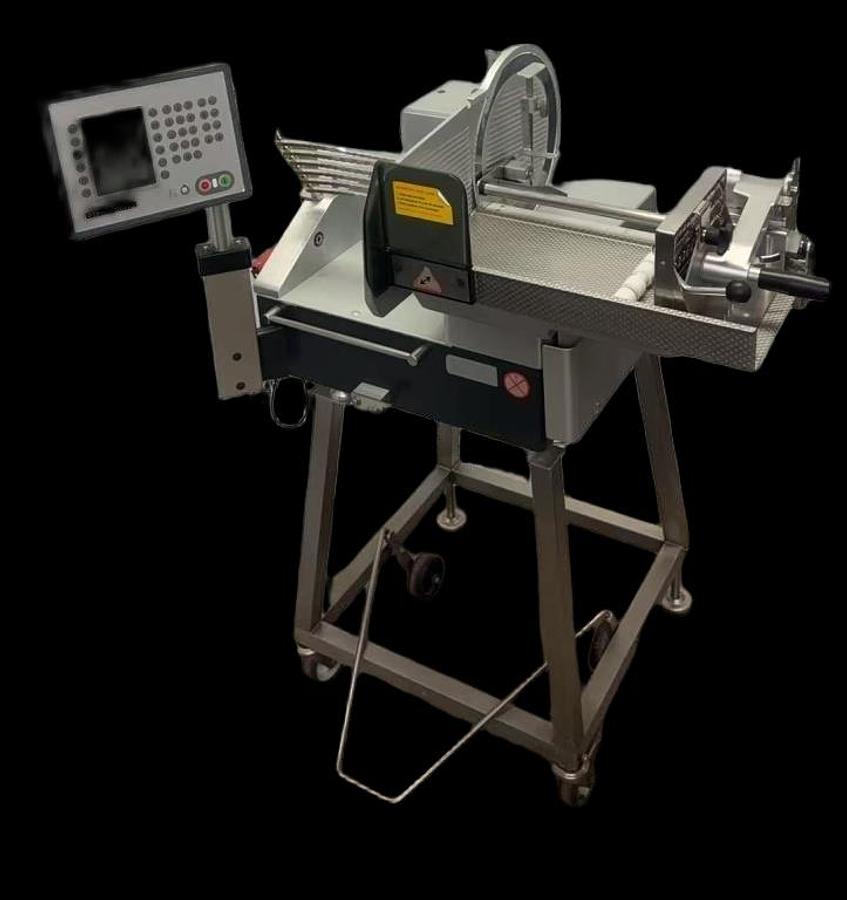 Used Bizerba Automatic A404 Meat Deli Slicer Stacker