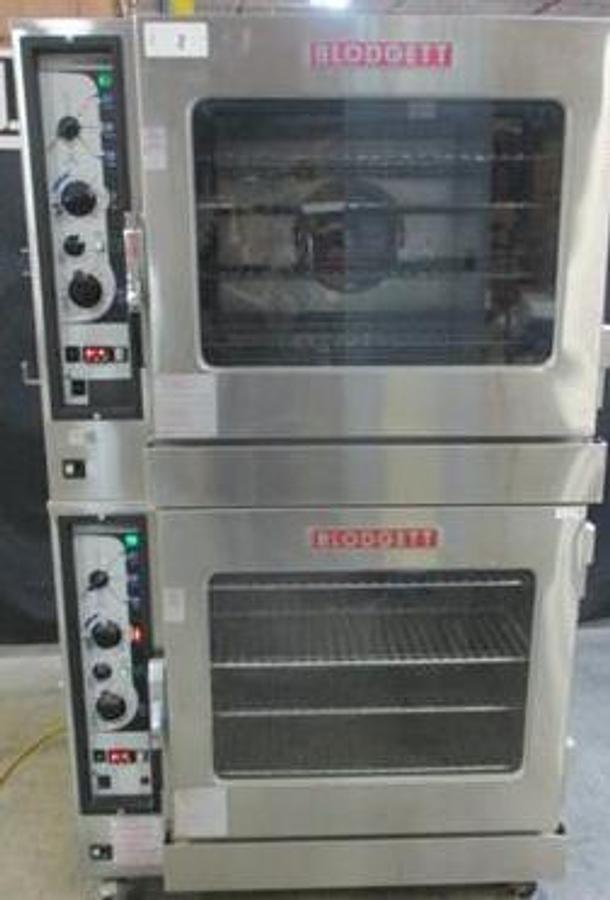 Used Blodgett Natural Gas Convection ovens double stack