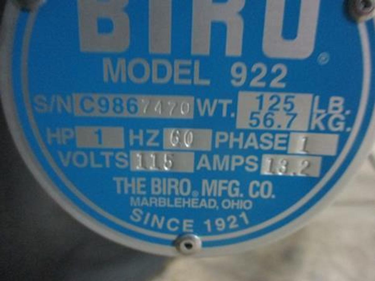Biro Model 922 Meat Grinder - brand new - special clearance