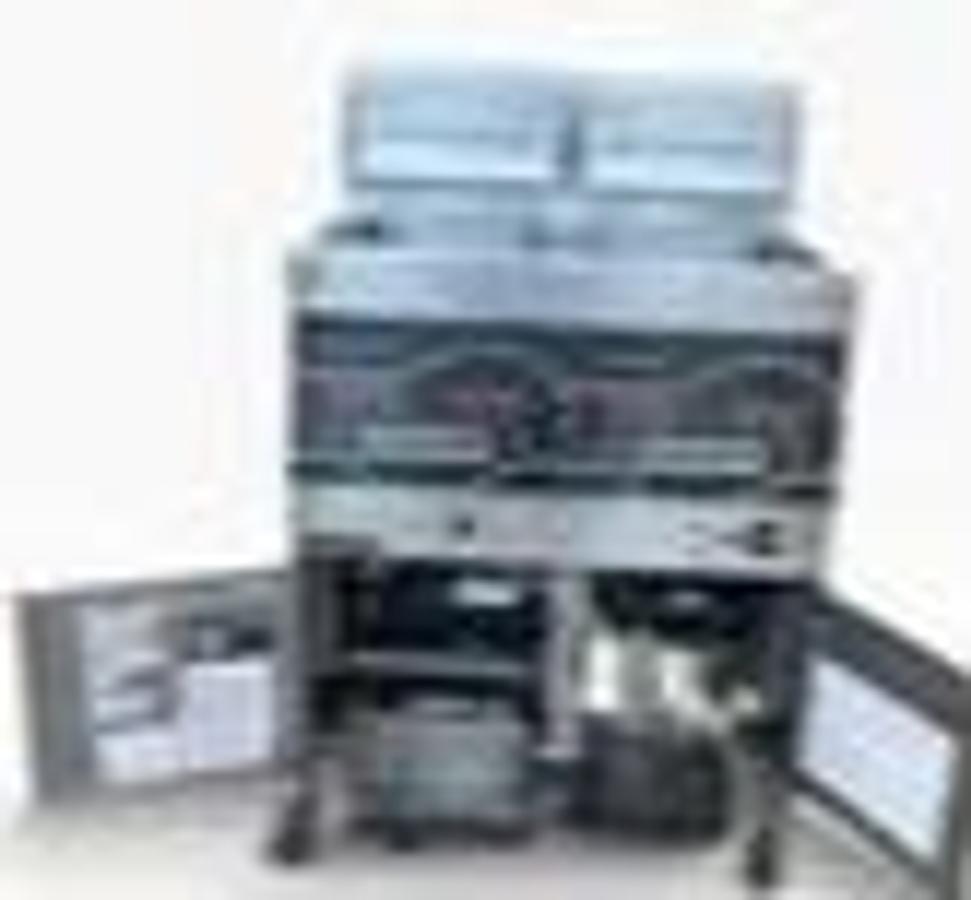 Used Henny Penny EEG-242 Evolution Elite Gas Open Fryer Natural Gas 2 Bay