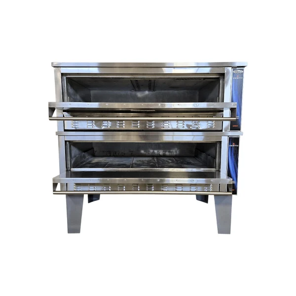 Used Zesto 315-1 Double Deck Pizza Oven - Propane - 72 Inch -