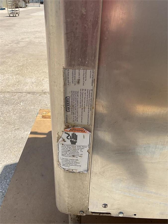 Used Ventless Hobart High Temp Door Type Dishwasher - Hobart AM 15 SVLT