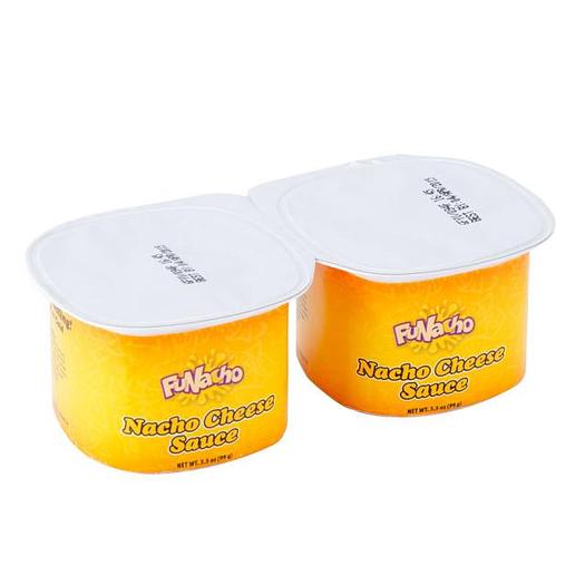 FUNacho 3.5 oz. Nacho Cheese Sauce Portion Pack - 48/Case