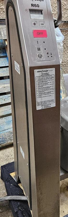 Used ROBOT COUPE R60, 63 QUART CAPACITY HIGH SPEED FOOD CUTTER/MIXER