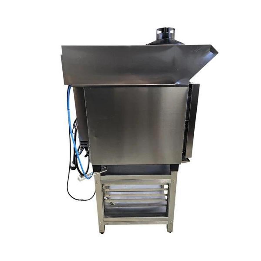 Used Unox XAVC-0511-EPRM Electric Countertop Combi Oven with XAVHC-HC11 Ventless Hood and Stand