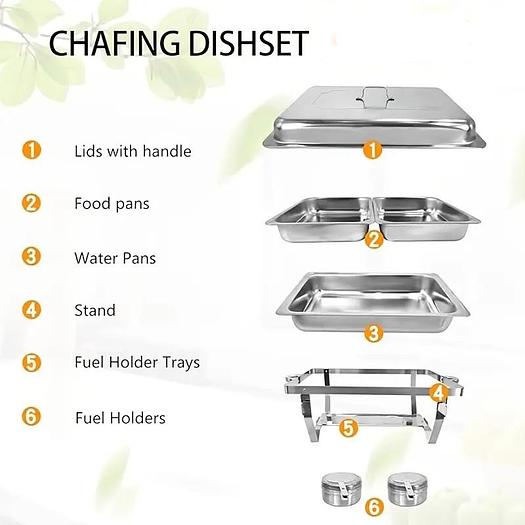 Chafing Dish - stainless steel